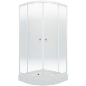 Душевой уголок Triton Лайт 90х90 Белый / С узором Щ0000061807