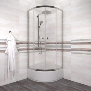 Душевой уголок Triton Альфа 80х80 с поддоном В Хром / Прозрачное Щ0000072617 Душевой уголок Triton Альфа 80х80 с поддоном В Хром / Прозрачное Щ0000072617