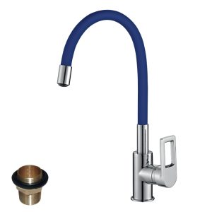 Смеситель для кухни Rossinka Z35 Синий / Хром Z35-35U-Blue